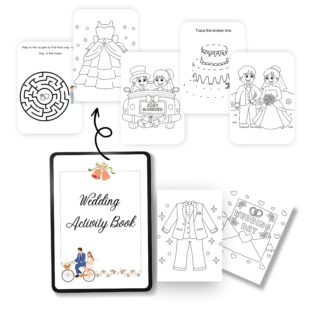 Wedding Activity Book