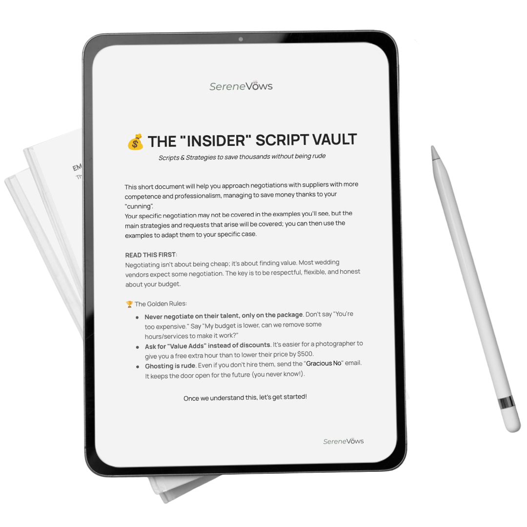 The "Wedding Spreadsheet" Saver Bundle